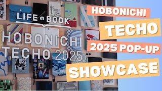 First Look Hobonichi Techo 2025 Planners Popup Showcase  The Row DTLA [upl. by Anila]