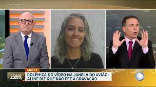 Mãe da criança envolvida na polêmica do assento do avião fala com Reinaldo Gottino [upl. by Eiramasil]