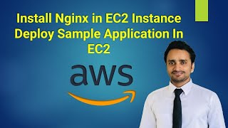 Install Nginx in EC2 amp Deploy Sample application  Create First EC2 instance in AWS English [upl. by Burleigh]