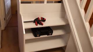 DIY understairs storage [upl. by Haneehs]