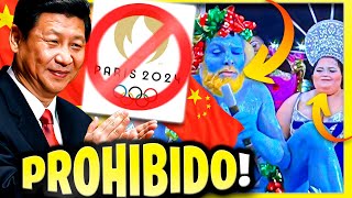 China PROHIBE la inauguración de los Juegos Olímpicos de París 2024 🤣 [upl. by Doelling257]