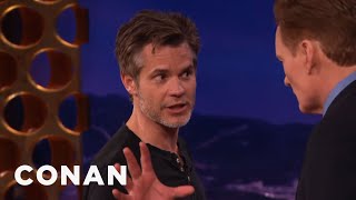 Timothy Olyphants Masterclass On Stage Vs Screen Acting  CONAN on TBS [upl. by Alrats]