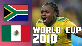 South Africa 1  1 Mexico  World Cup 2010 [upl. by Richard]