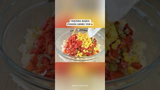 Nefis tavuklu makarna salatası tarifi 😍 tavuklu tavuklumakarna salata malzemeler yorumda👇 [upl. by Adiel]