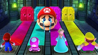 Mario Party 10 Minigames  Mario Vs Toadette Vs Rosalina Vs Wario Hardest Difficulty [upl. by Ytisahc]