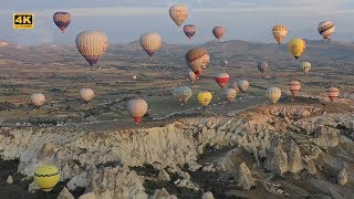 Kapadokya Göremede Sıcak Hava Balon Turu [upl. by Atinrehs]