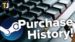 How to View Your Purchase History in Steam [upl. by Gefell]