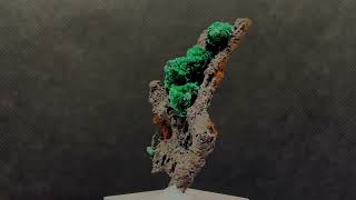 MALACHITE LIMONITE 1C138 [upl. by Ecydnarb]