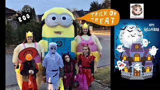 TRICK OR TREAT 👻 RIESEN MINION sammelt Süßigkeiten XXL 🎃 Halloween 2016 ♥ Hannah Spezial [upl. by Yve471]