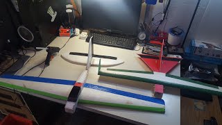 RC foam plane scratch build aviation rcplane scratchbuild [upl. by Hoseia]