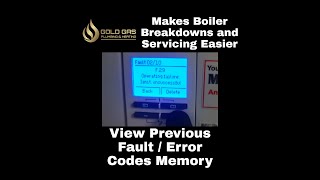 VAILLANT BOILER VIEW PREVIOUS FAULT ERROR CODES HISTORY  MEMORY LIST  ECOTEC ECOMAX PURE PLUS PRO [upl. by Oreves978]