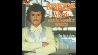 Krystof  Als wir noch Kinder waren 1978 HD [upl. by Moriah]