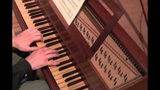 Bach  famous Minuet in G major SF Christo harpsichord [upl. by Aztin]