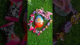 Kinder Joy with just jelly Eclairs Toffee Yt shorts viral [upl. by Mesics]