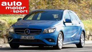 Fahrbericht Mercedes Benz A 180 Blue Efficiency Edition [upl. by Oiromed]