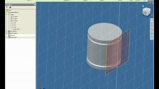 Revolving a sketch creating a tapped hole in a rounded object [upl. by Ayad]