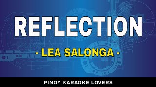 REFLECTION  KARAOKE VERSION BY LEA SALONGA [upl. by Assenev]