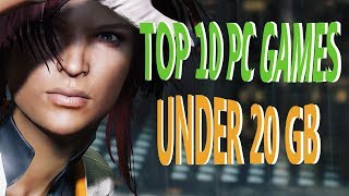 Top 10 Pc Games Under 20 GB of Size  Best 20 GB pc games Ak Productions [upl. by Anaele]