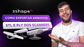 Tutorial Como Exportar Arquivos STL e PLY dos Scanners 3Shape Trios3 Trios4 e Trios5 [upl. by Aicats361]