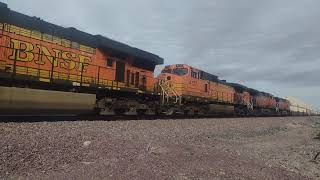 WB BNSF Z Train At Daggett Ca bigbossrailfanner [upl. by Haleelahk840]