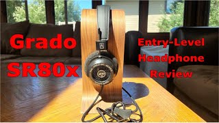 Grado SR80x Headphone Review [upl. by Eleik]