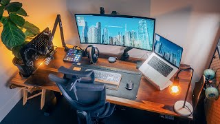 I Built my DREAM Desk Setup  Setup Tour 2024 [upl. by Ecniuq]