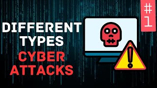 Different types of Cyber Attacks  4 most common cyber attacks Part 1 [upl. by Ihteerp73]