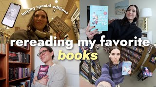 Rereading my favorite books for a week 🎀 reading vlog [upl. by Ignatz]