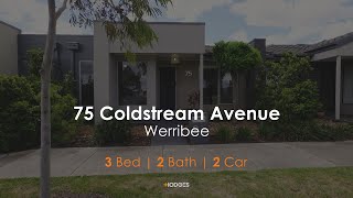 75 Coldstream Avenue Werribee  Property Walk Thru Video  Hodges Werribee [upl. by Mcwherter]