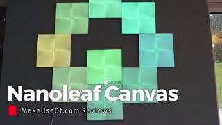 Nanoleaf Canvas Coolest Lights Ever Review and Giveaway [upl. by Acilef]