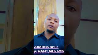 AIMONS NOUS VIVANT MES AMIS [upl. by Orlina]