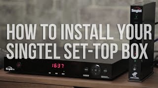 How to install your Singtel SetTop Box [upl. by Daegal]