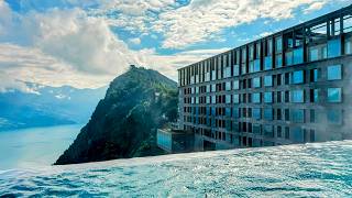 BURGENSTOCK RESORT Switzerland  Spectacular 5 Star Resort on Lake Lucerne 4K Full Tour [upl. by Timothy]