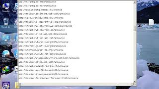 How to Download utorrentbittorrent trackers 100 working [upl. by Gardy481]