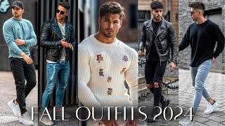 Fall Outfit Ideas For Men 2024  Best Mens Fashion Ideas  Casual Outfits And Winter Outfit Ideas [upl. by Sydney895]