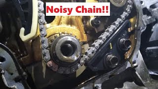 Bad Timing Chain NoiseSoundSymptoms 👉 montoyagarage [upl. by Anyer]