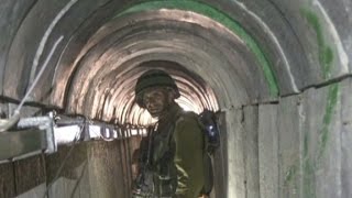 A look inside quotlower Gazaquot tunnels [upl. by Rimas]