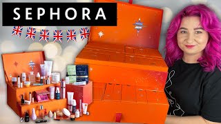 KALENDARZ ADWENTOWY SEPHORA UK 2023 🎉 UNBOXING [upl. by Cristoforo]