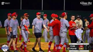 10 Pleasant Grove Hawks vs 4 Carthage Bulldogs Varsity Baseball [upl. by Nosyt]