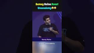 Samay Raina Roast Unacademy😅😂 shortsfeed samayraina unacademy roast [upl. by Wynny]