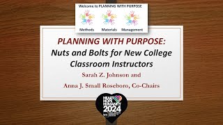 NCTE 2024 VIDEO Planning With Purpose Roundtable Speakers 18 OCTOBER 2024 [upl. by Teevens178]