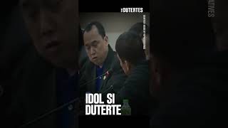 Dating driver at karelasyon ni De Lima idol rin si Duterte duterte dutertelegacy shorts [upl. by Enialb]