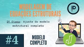 4  Modelagem de Equações Estruturais SEM no JASP Modelo Estrutural [upl. by Haodnanehs719]