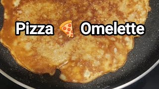 Pizza 🍕 Omelette 15 gm protein omelette gym video viralvideo motivation trendingfitness [upl. by Huxley]