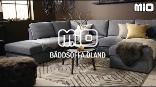 Öland bäddsoffa med divan  Mio [upl. by Findley]