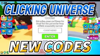 NEW CODES All Clicking Universe Working Codes for November 2024 [upl. by Unhsiv73]