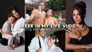 Week In My Life Vlog♡ Our 5 Year Wedding Anniversary Photoshoot with the Kids amp More [upl. by Kery345]