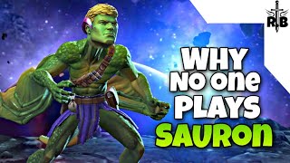 This is Why No One Plays Sauron in Marvel Contest Of Champions  Mcoc Champion Guide [upl. by Trudie]