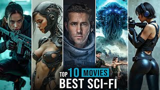 Top 10 Best SCI FI Movies On Netflix Amazon Prime Apple tv  Best Hollywood SciFi Movies To Watch [upl. by Ignacia]