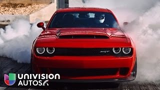 El Demonio cobra vida en este Dodge Challenger SRT Demon 2018 [upl. by Gnemgnok901]